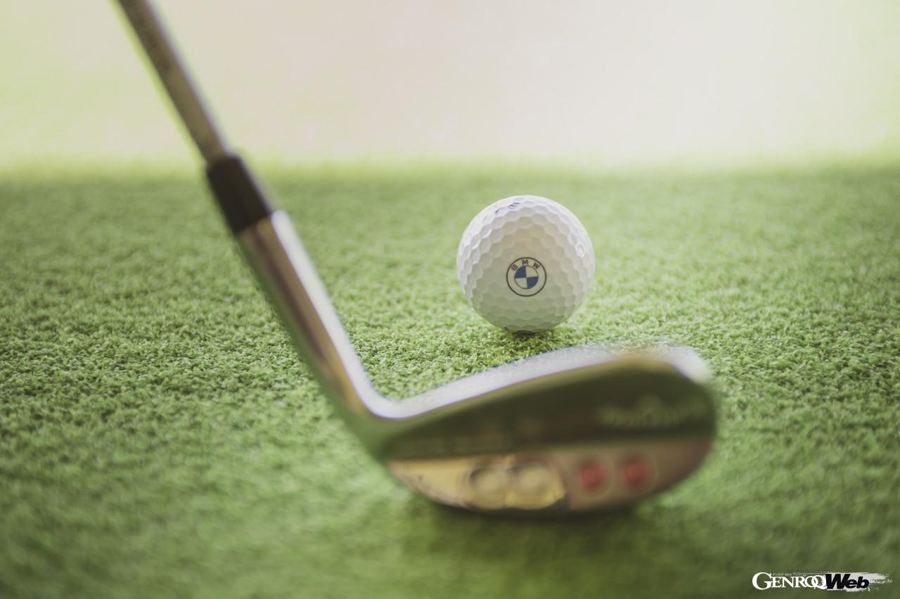 BMWのゴルフアイテムとスタンプラリーを楽しむ秋の1日