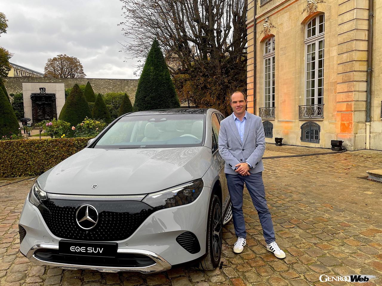 渡辺慎太郎、メルセデスのデザイナーにインタビュー