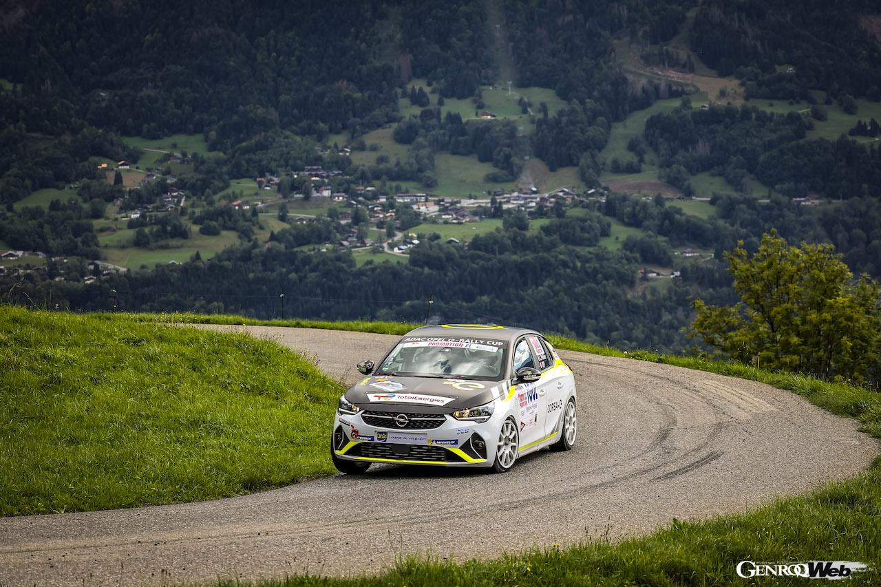 ADAC オペル e-ラリーカップで使用される、フル電動ラリーカー「コルサ-e ラリー」。