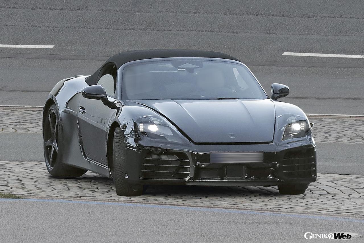 ポルシェ3番目のフル電動モデルとしてデビューする、次期「ポルシェ 718 ボクスター」。