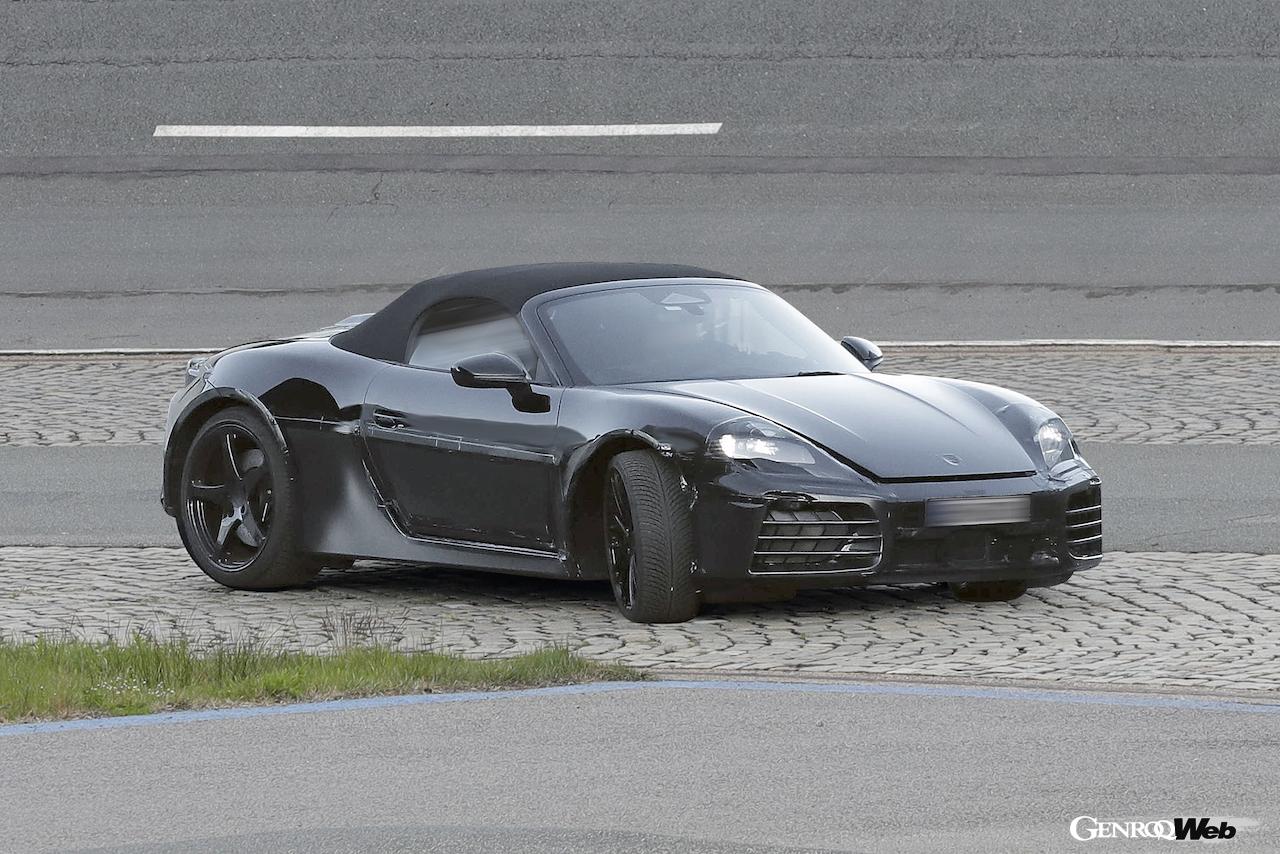 ポルシェ3番目のフル電動モデルとしてデビューする、次期「ポルシェ 718 ボクスター」。