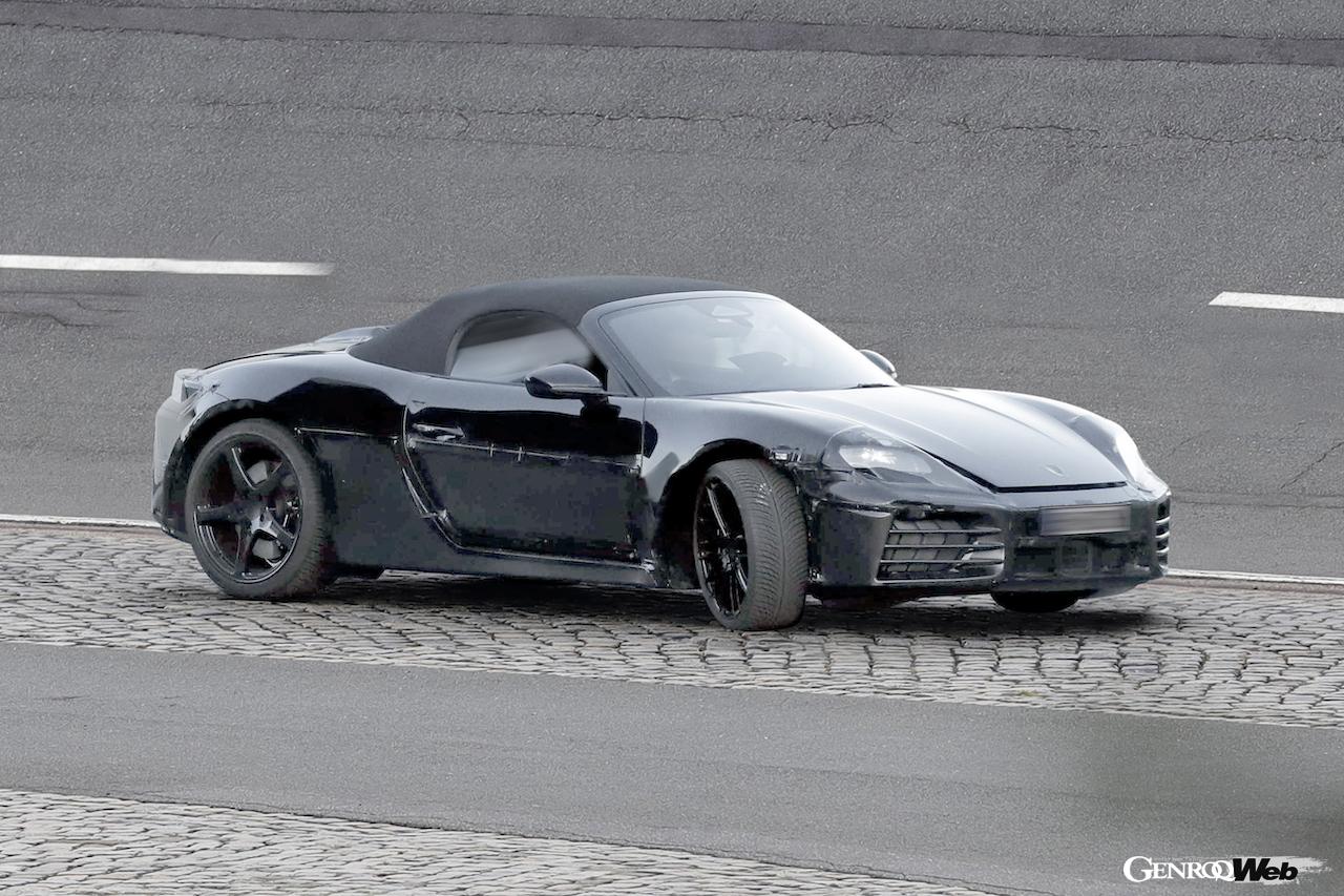 ポルシェ3番目のフル電動モデルとしてデビューする、次期「ポルシェ 718 ボクスター」。