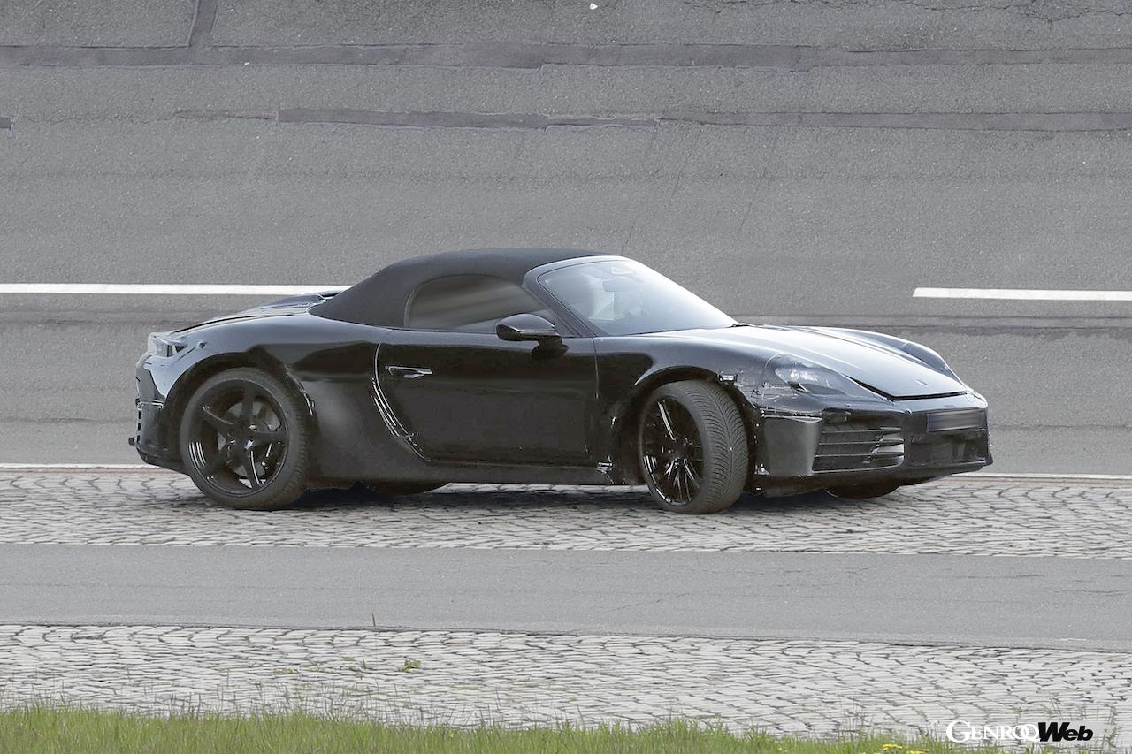 ポルシェ3番目のフル電動モデルとしてデビューする、次期「ポルシェ 718 ボクスター」。