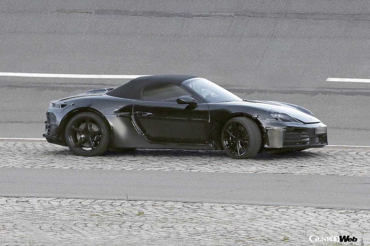 ポルシェ3番目のフル電動モデルとしてデビューする、次期「ポルシェ 718 ボクスター」。