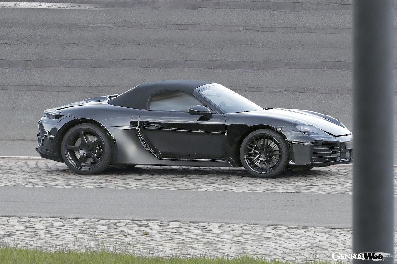 ポルシェ3番目のフル電動モデルとしてデビューする、次期「ポルシェ 718 ボクスター」。
