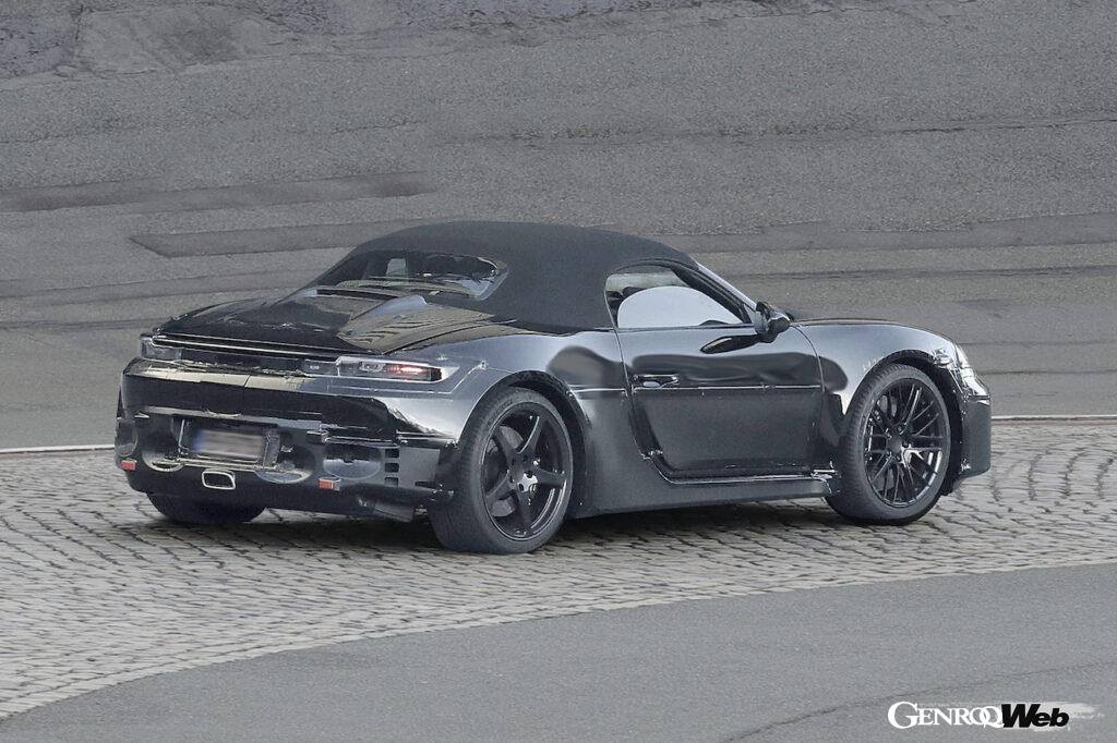 ポルシェ3番目のフル電動モデルとしてデビューする、次期「ポルシェ 718 ボクスター」。