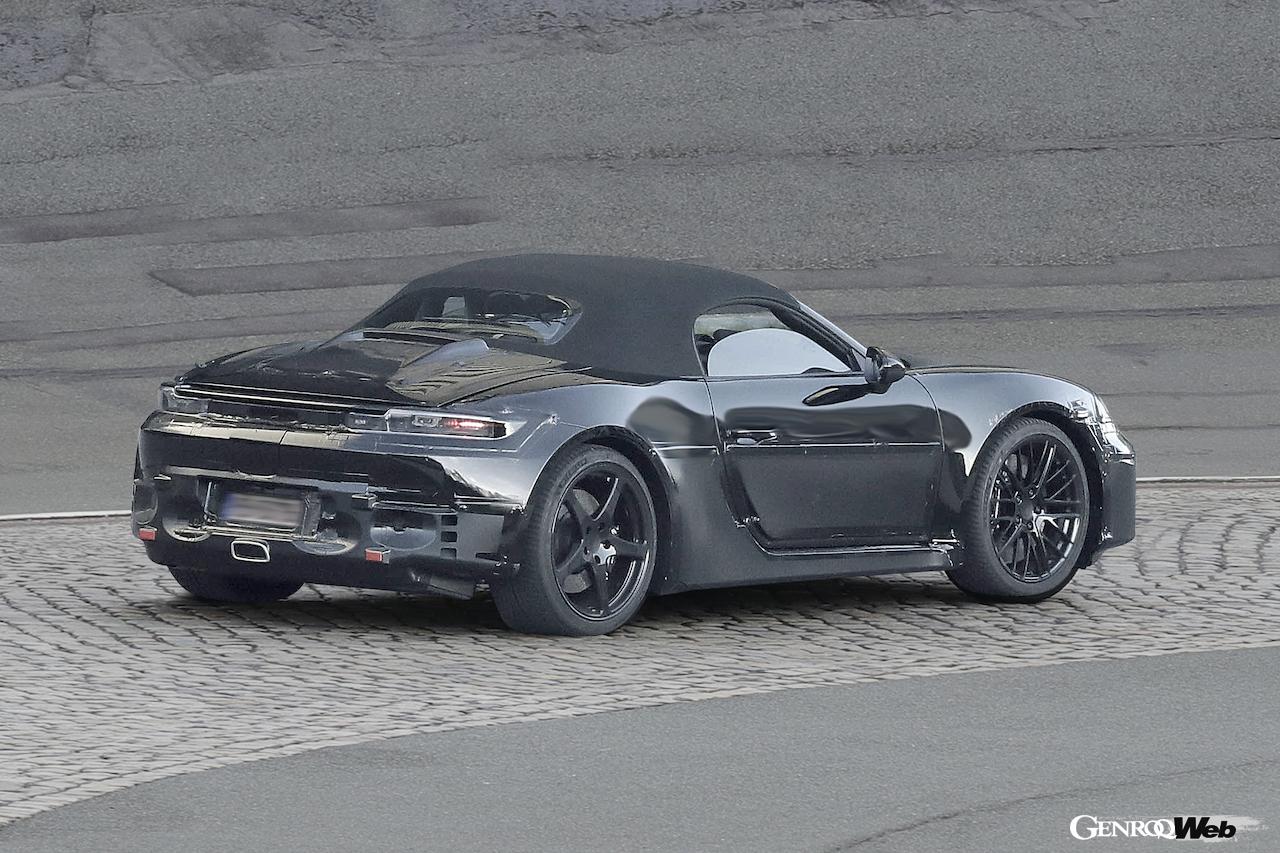 ポルシェ3番目のフル電動モデルとしてデビューする、次期「ポルシェ 718 ボクスター」。