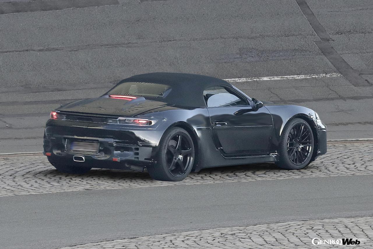 ポルシェ3番目のフル電動モデルとしてデビューする、次期「ポルシェ 718 ボクスター」。