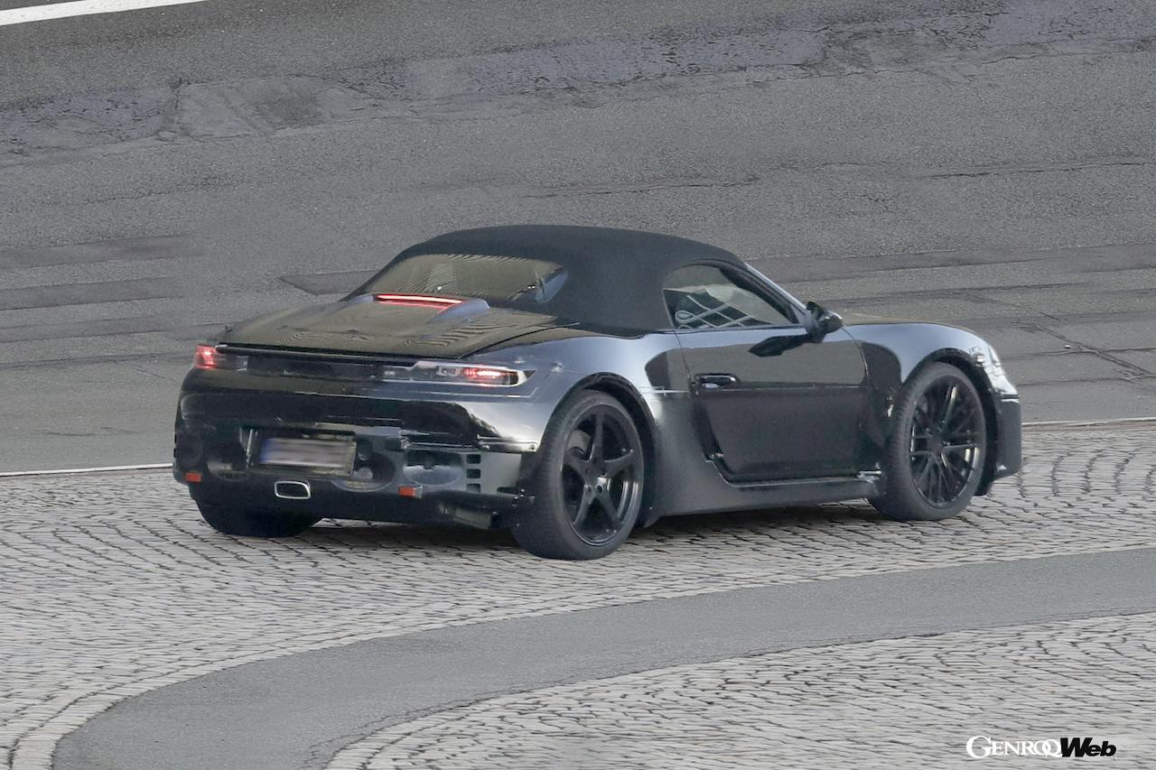 ポルシェ3番目のフル電動モデルとしてデビューする、次期「ポルシェ 718 ボクスター」。