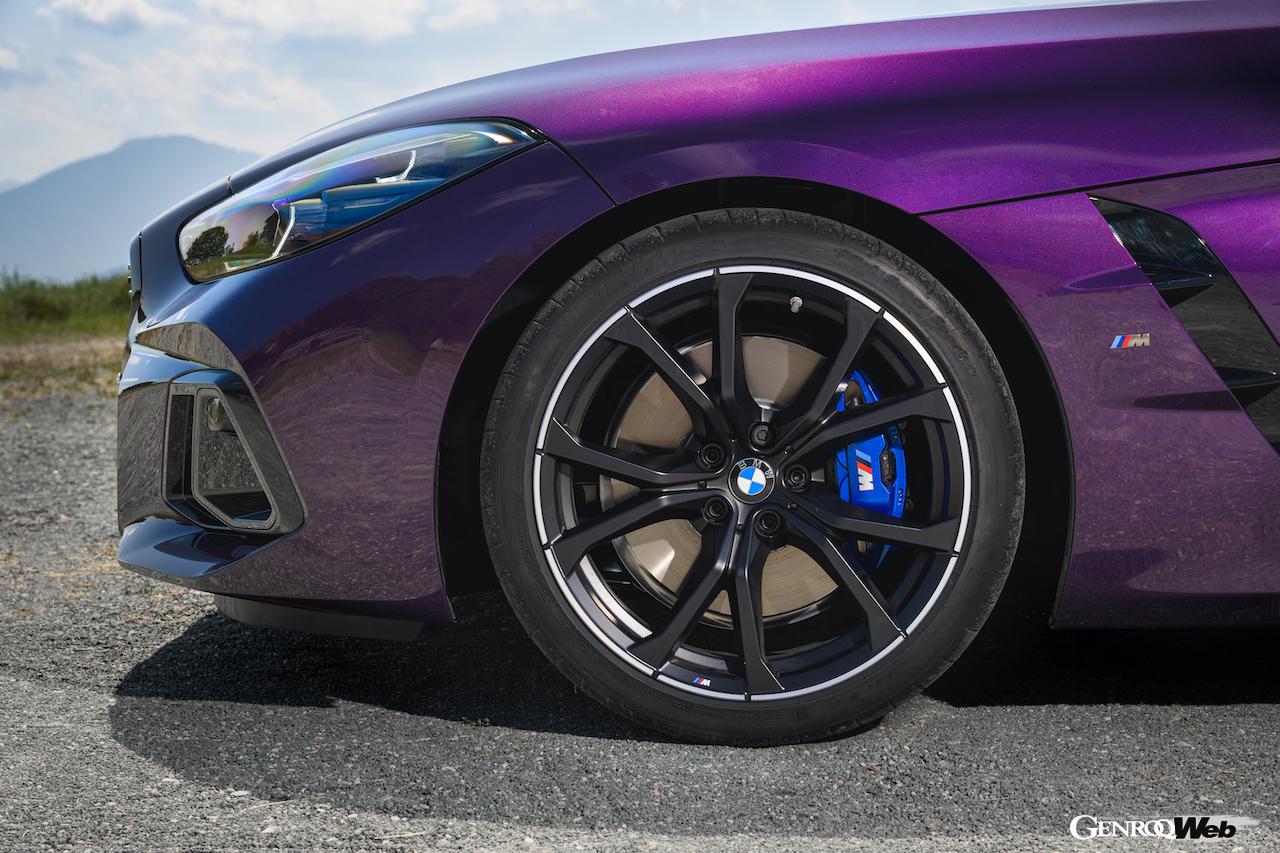 フロントセクションを中心にデザインがアップデートされた、新型「BMW Z4」のエクステリア。