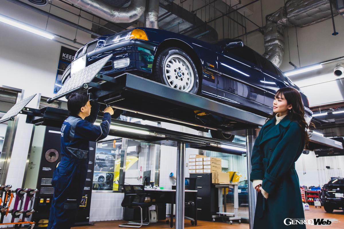 2000年以前のモデルを積極的に扱える経験と知識を持ったメカニック、スタッフがいるBMW認定クラシックパートナー。修理に必要なSST(特殊工具)を揃えているかも重要な要素だ。