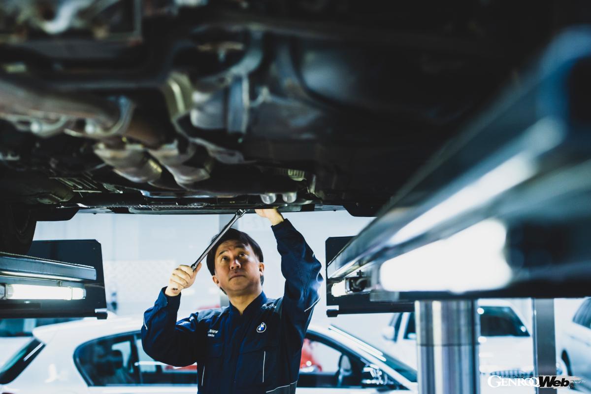 今回取材したのは東京都港区港南のAbe BMW 品川サービスセンター。その高い技術力と実績で多くのBMWユーザーたちの信頼を集めている。