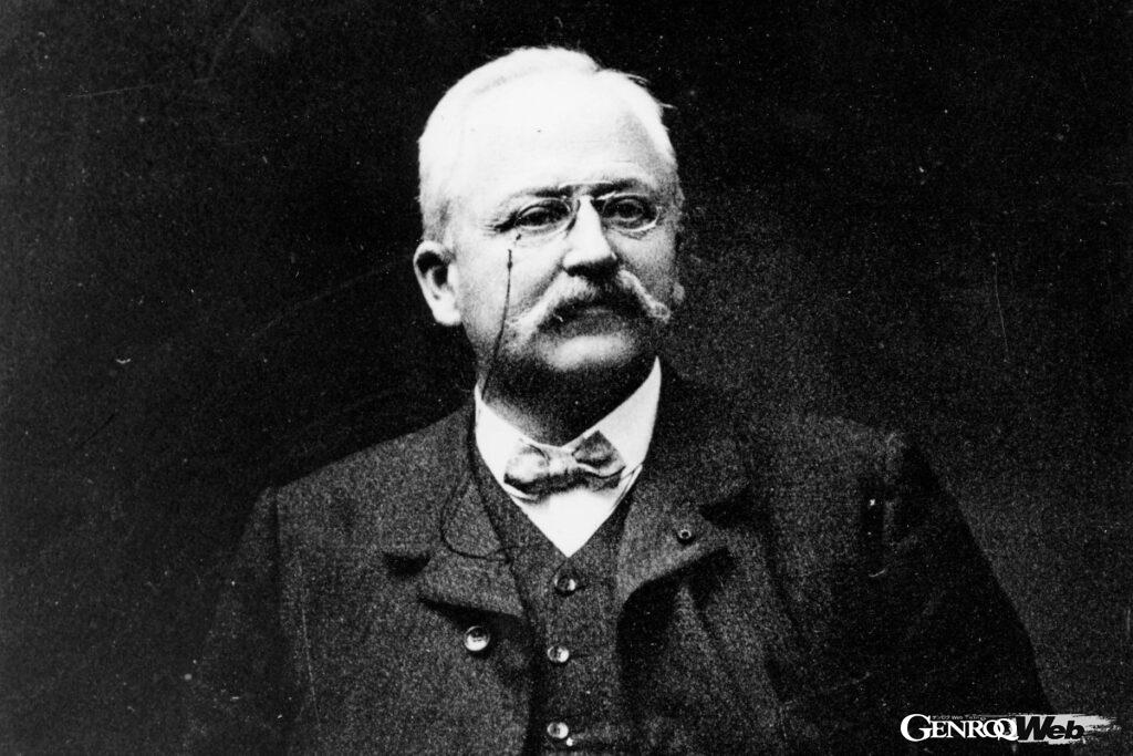 1810年創業のプジョーは2020年に210周年を迎えた。1882年に自転車の製造に始めた3代目のアルマン・プジョー。