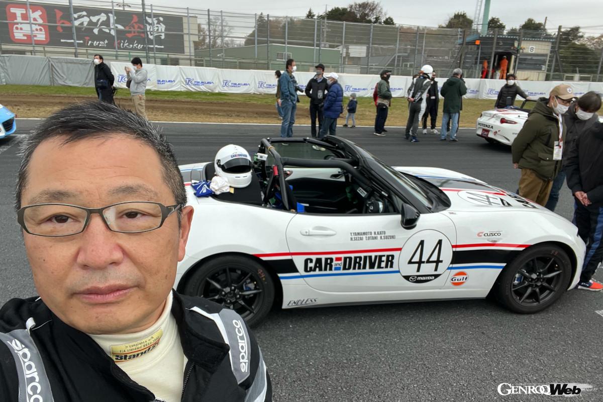 チームにも恵まれ、望外の7位でチェッカードフラッグを受けることができた。自分としても納得の走りができた。同業の山田弘樹さんのレクチャーの賜物だ。