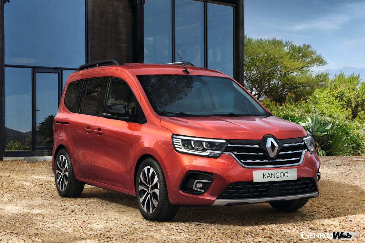 現在の日本市場におけるルノーを牽引する「カングー」。日本仕様は欧州商用仕様とミックスした特別仕様となっている。