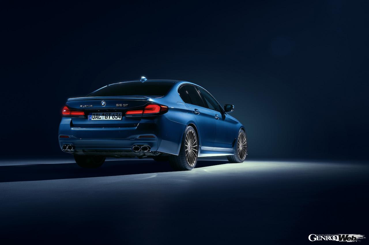 BMW 5シリーズをベースに、エクステリアやパワーユニットを大幅にパワーアップした「BMW アルピナ B5 GT リムジン」のエクステリア。