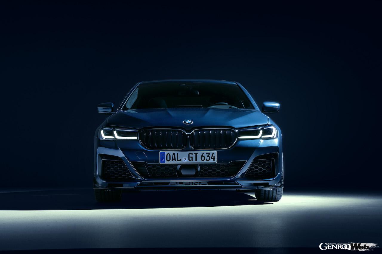 BMW 5シリーズをベースに、エクステリアやパワーユニットを大幅にパワーアップした「BMW アルピナ B5 GT リムジン」のエクステリア。