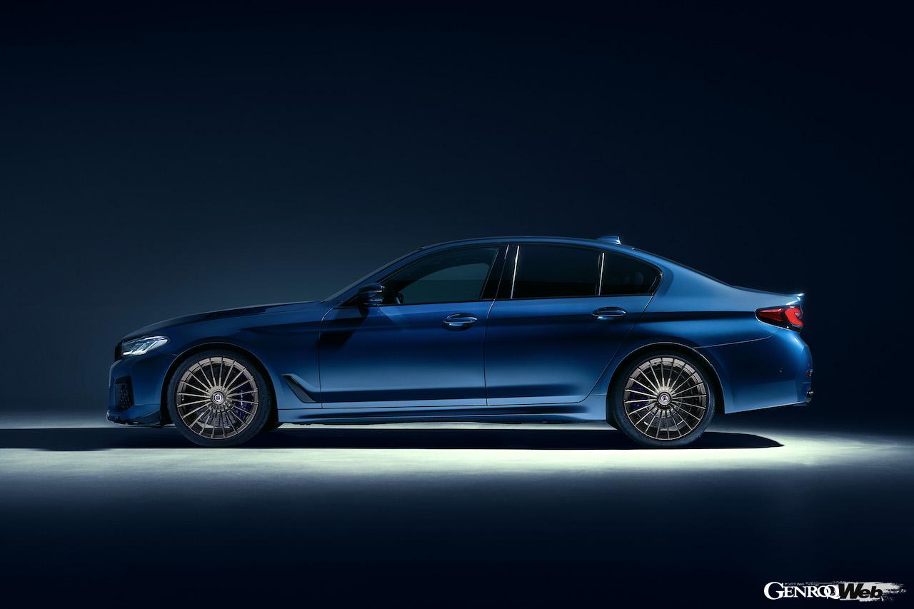 BMW 5シリーズをベースに、エクステリアやパワーユニットを大幅にパワーアップした「BMW アルピナ B5 GT リムジン」のエクステリア。