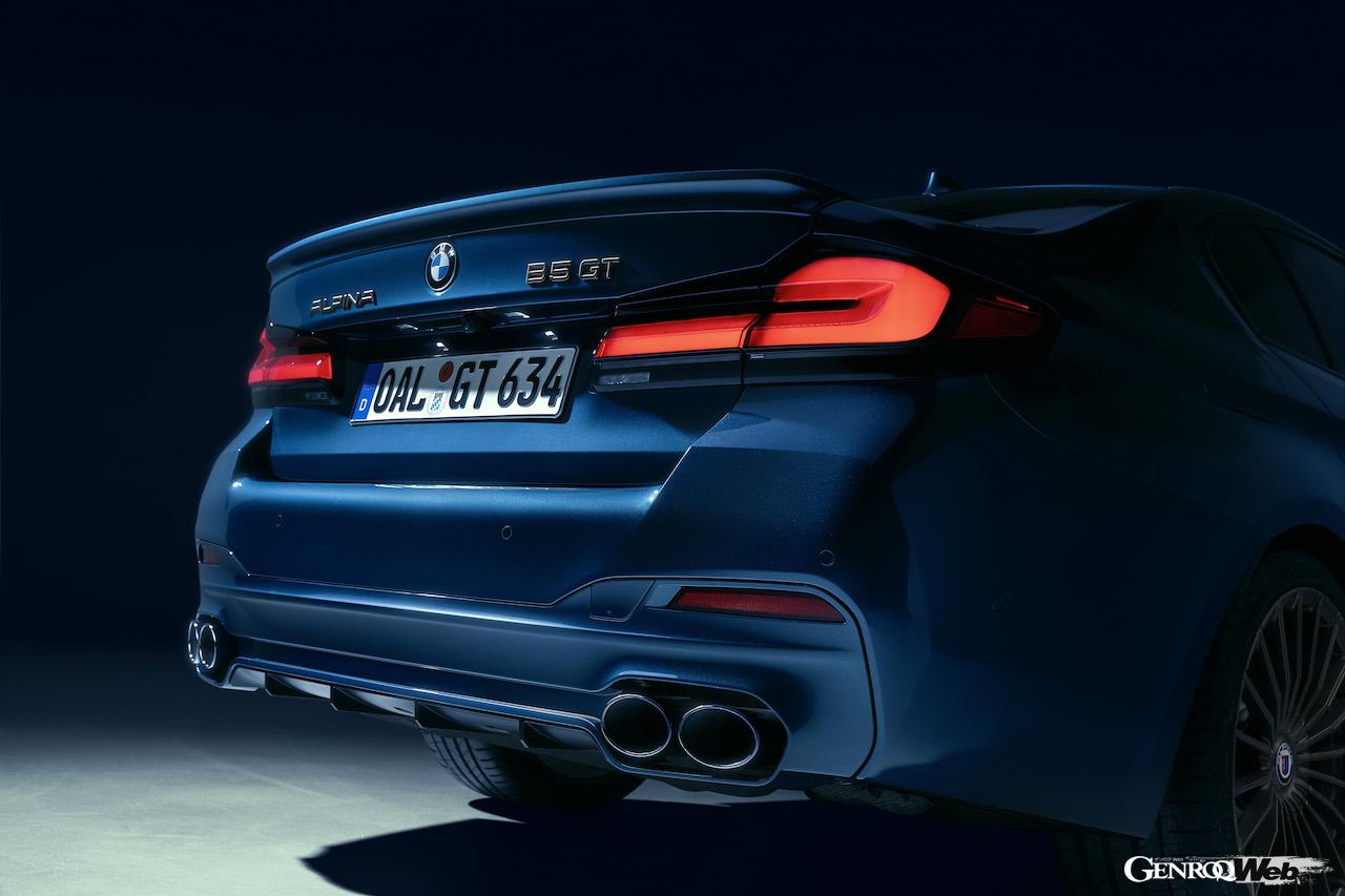 BMW 5シリーズをベースに、エクステリアやパワーユニットを大幅にパワーアップした「BMW アルピナ B5 GT」のディテール。