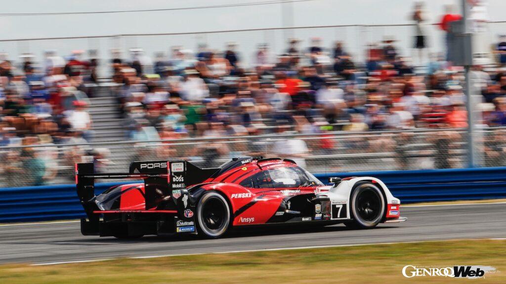 IMSAウェザーテック・スポーツカー選手権開幕戦デイトナ24時間でデビューを飾った、ポルシェ 963。