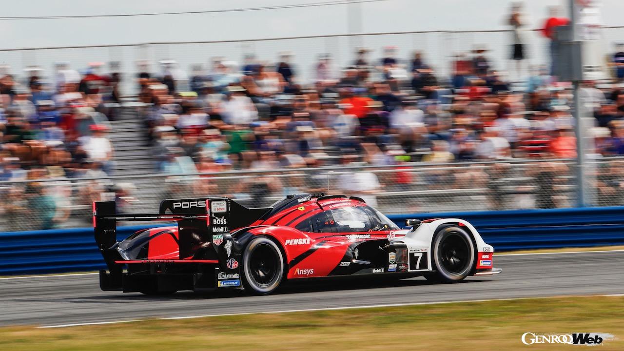 IMSAウェザーテック・スポーツカー選手権開幕戦デイトナ24時間でデビューを飾った、ポルシェ 963。