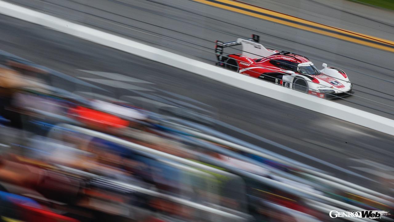 IMSAウェザーテック・スポーツカー選手権開幕戦デイトナ24時間でデビューを飾った、ポルシェ 963。