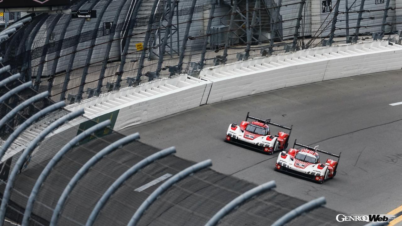 IMSAウェザーテック・スポーツカー選手権開幕戦デイトナ24時間でデビューを飾った、ポルシェ 963。