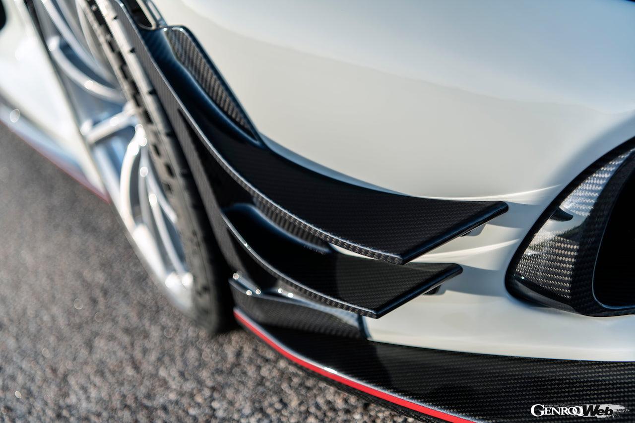 大幅な軽量化が施された「ヘネシー ヴェノム F5 レボリューション クーペ」の専用エアロダイナミクス。