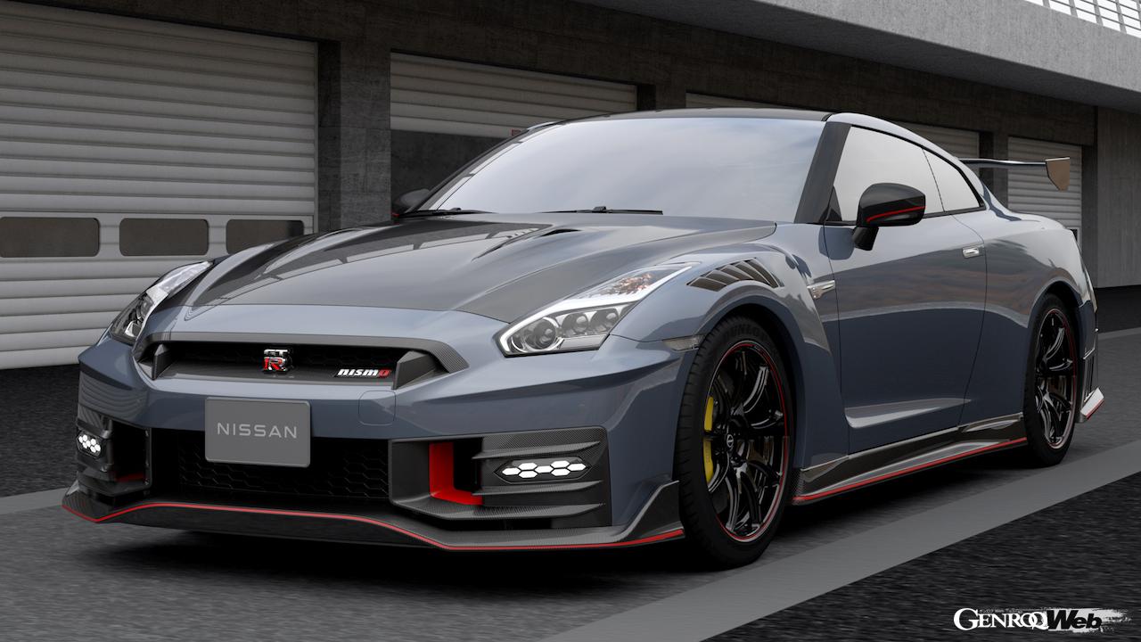 東京オートサロン2023で先行公開された、「GT-R NISMO Special edition」。