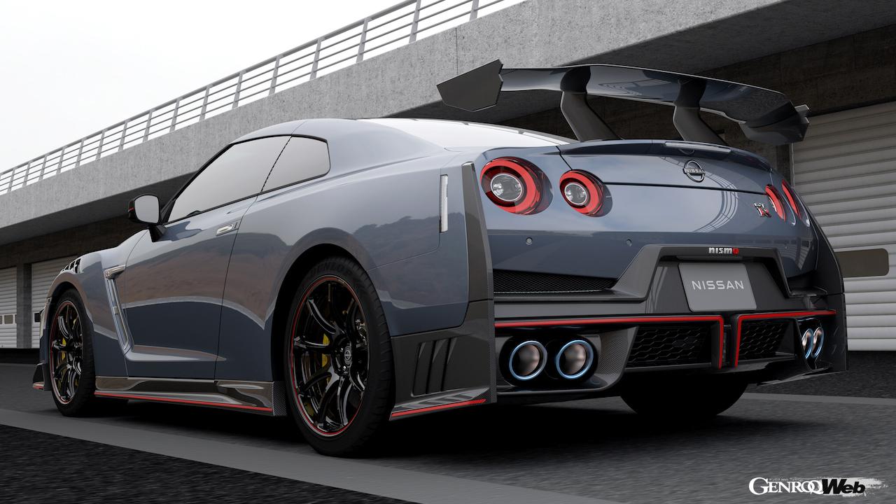 東京オートサロン2023で先行公開された、「GT-R NISMO Special edition」。