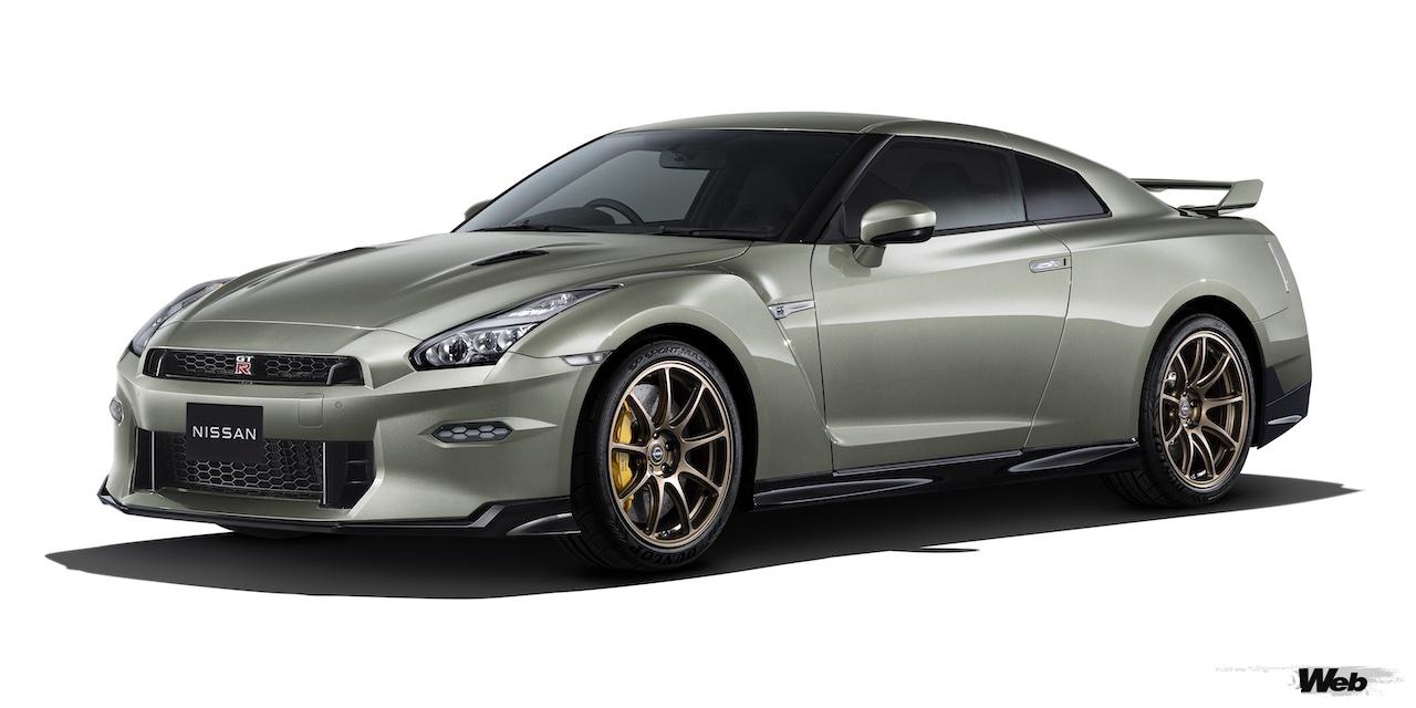 東京オートサロン2023で先行公開された、日産 GT-R Premium edition T-spec。