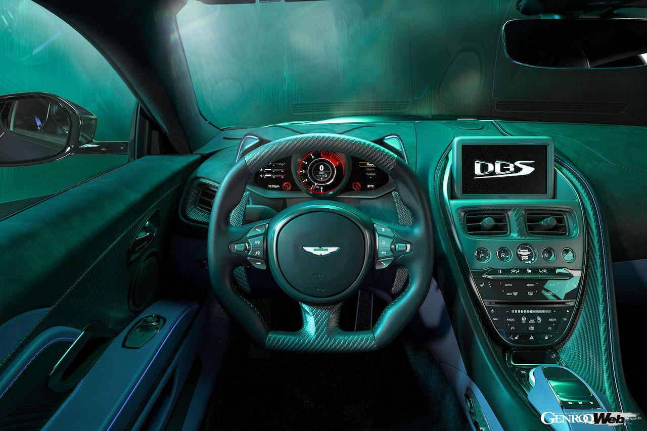 DBSの最後を飾る、アストンマーティン DBS 770 アルティメットのインテリア。