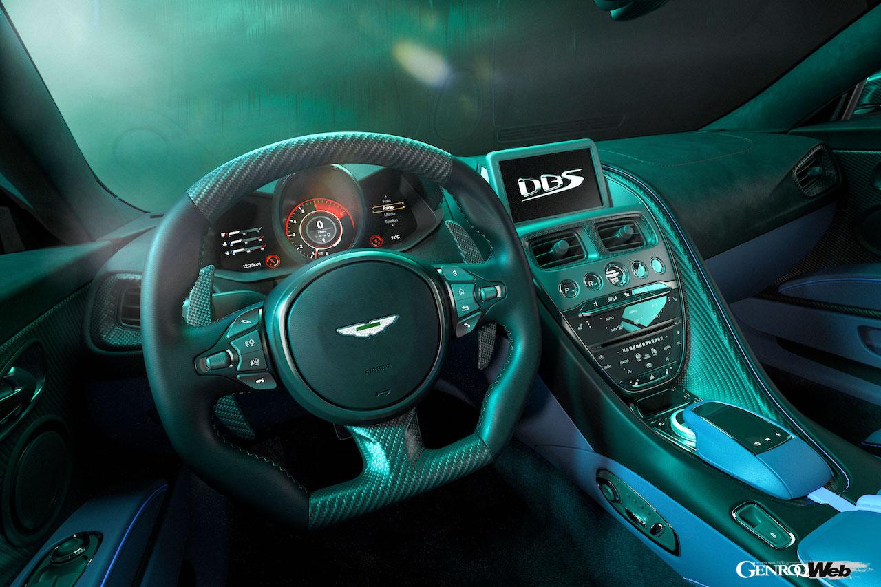DBSの最後を飾る、アストンマーティン DBS 770 アルティメットのインテリア。