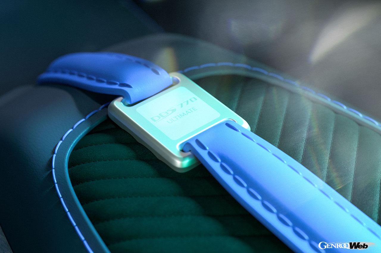 DBSの最後を飾る、アストンマーティン DBS 770 アルティメットのインテリア。