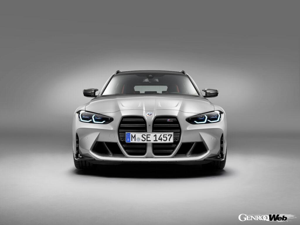 BMW M3 コンペティション M xDrive ツーリングのエクステリア。