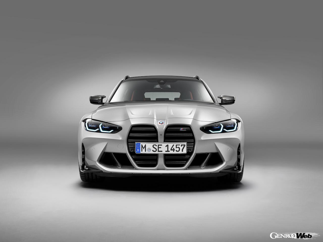 BMW M3 コンペティション M xDrive ツーリングのエクステリア。