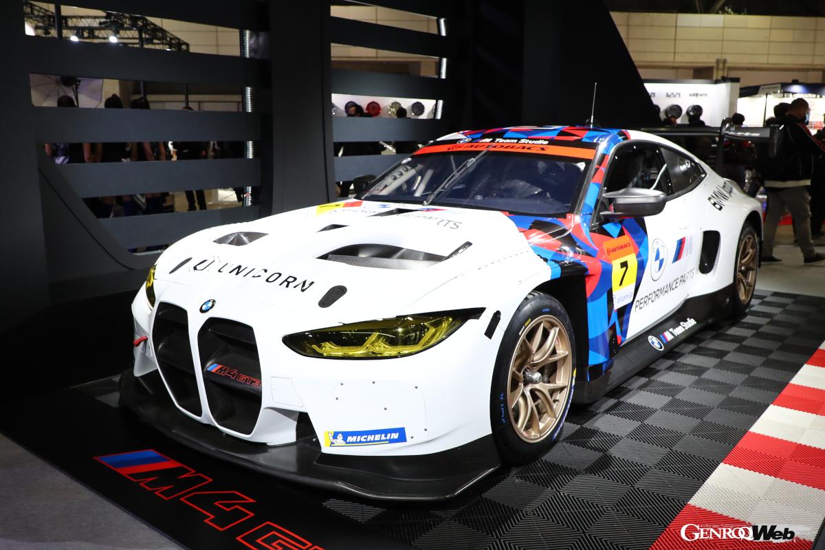 今シーズンのスーパーGT300クラスでのカラーリングなど参戦体制もあわせて発表されたSUPER GT GT300 BMW M4 GT3。