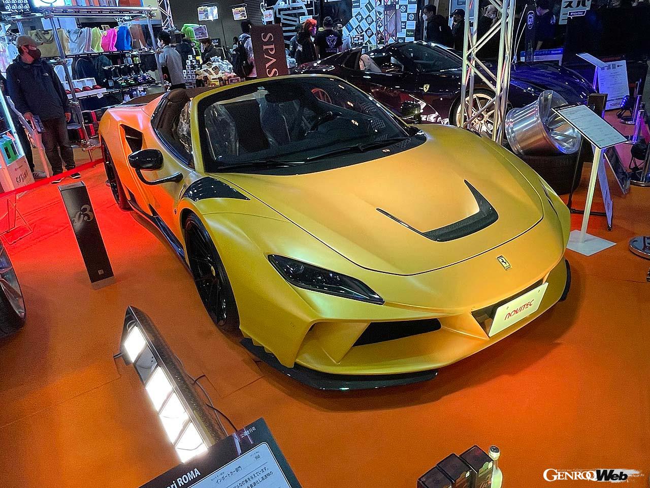 これも貴重な世界限定15台のF8 N-LARGOスパイダー。