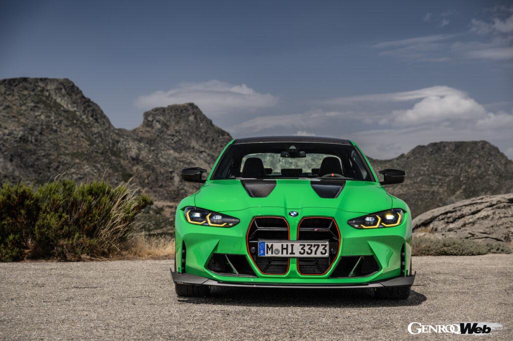M3の限定ハイパフォーマンス仕様「BMW M3 CS」のエクステリア。