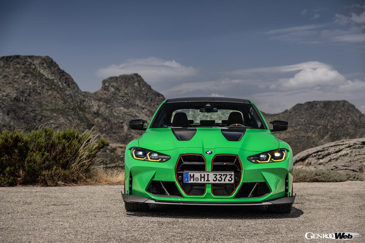 M3の限定ハイパフォーマンス仕様「BMW M3 CS」のエクステリア。