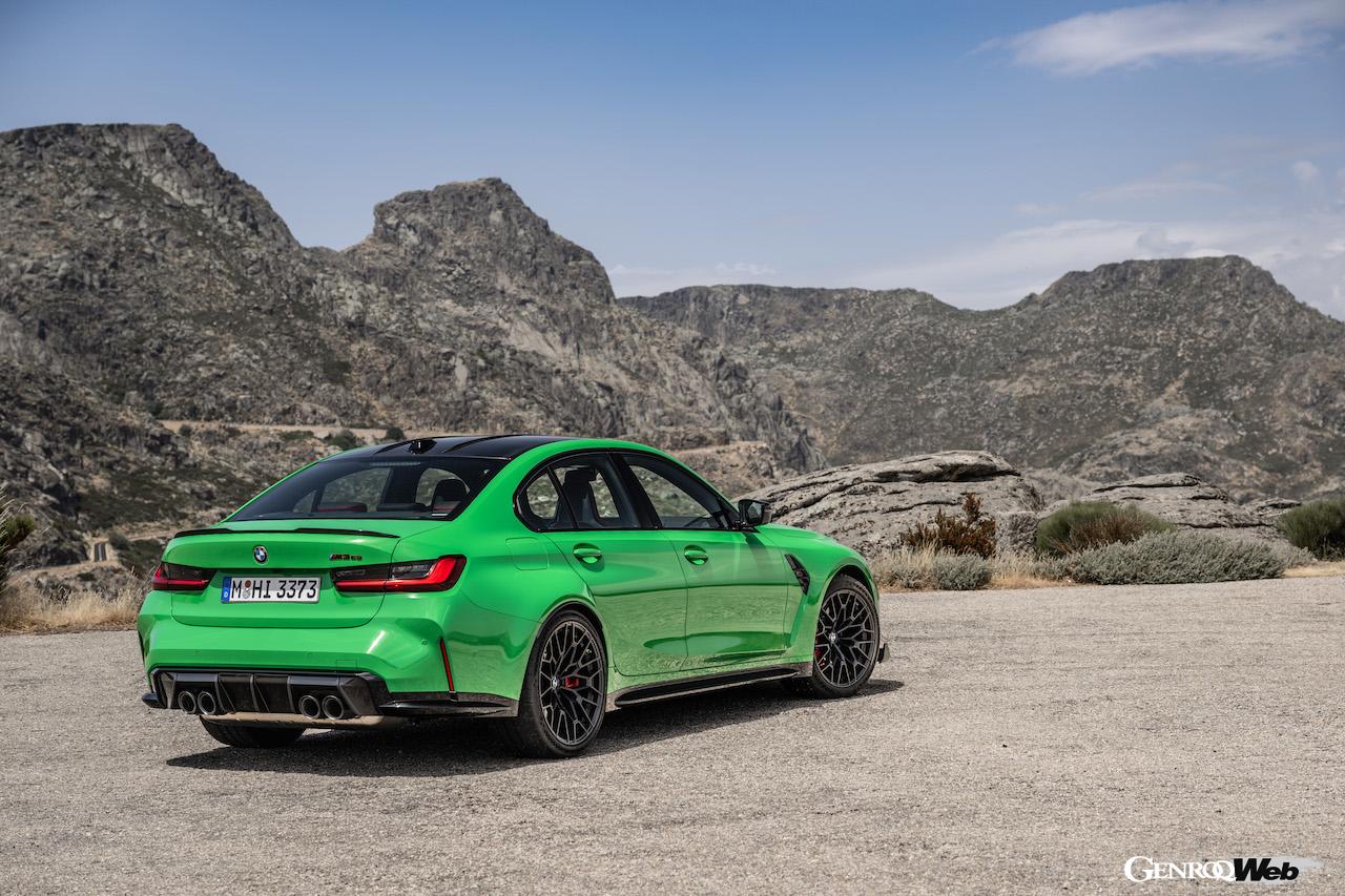 M3の限定ハイパフォーマンス仕様「BMW M3 CS」のエクステリア。