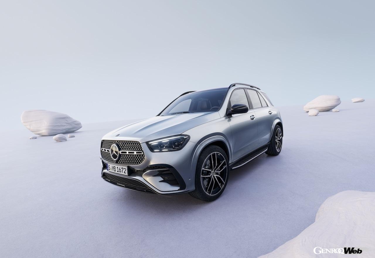 内外装や様々なドライビングアシスト機能がアップデートされた、メルセデス・ベンツ GLEの改良新型。