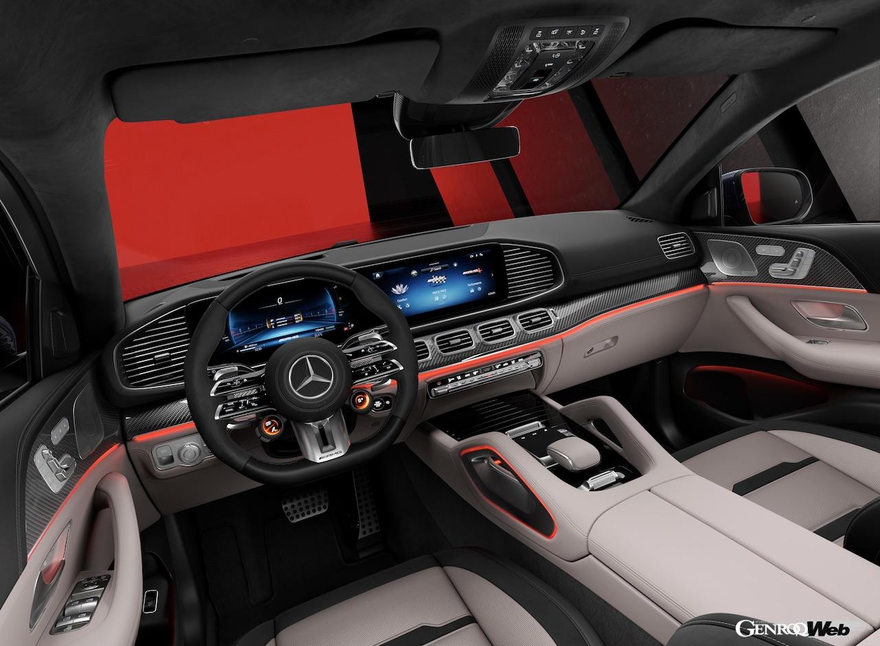 メルセデス・ベンツ GLE／GLE クーペ改良新型のインテリア。