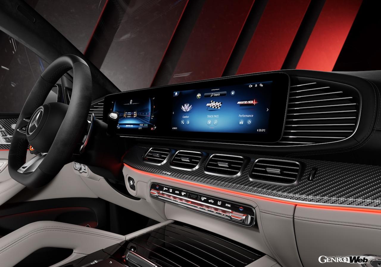 メルセデス・ベンツ GLE／GLE クーペ改良新型のインテリア。