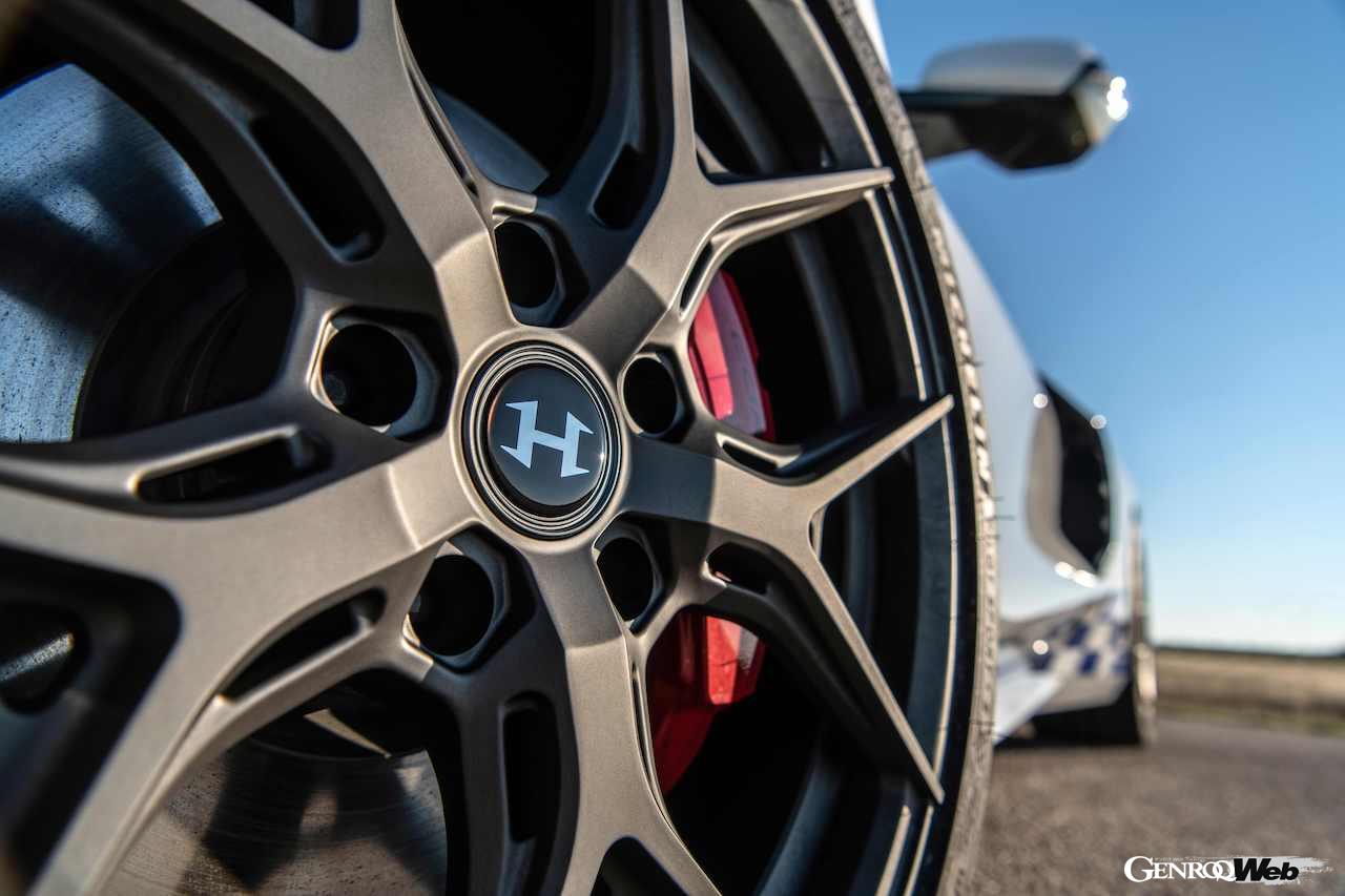 ヘネシー H700 コルベット C8 スティングレイの専用アロイホイール。