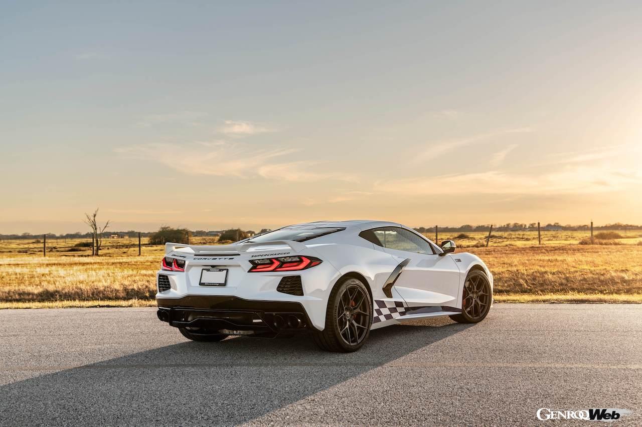 ヘネシー H700 コルベット C8 スティングレイのエクステリア。