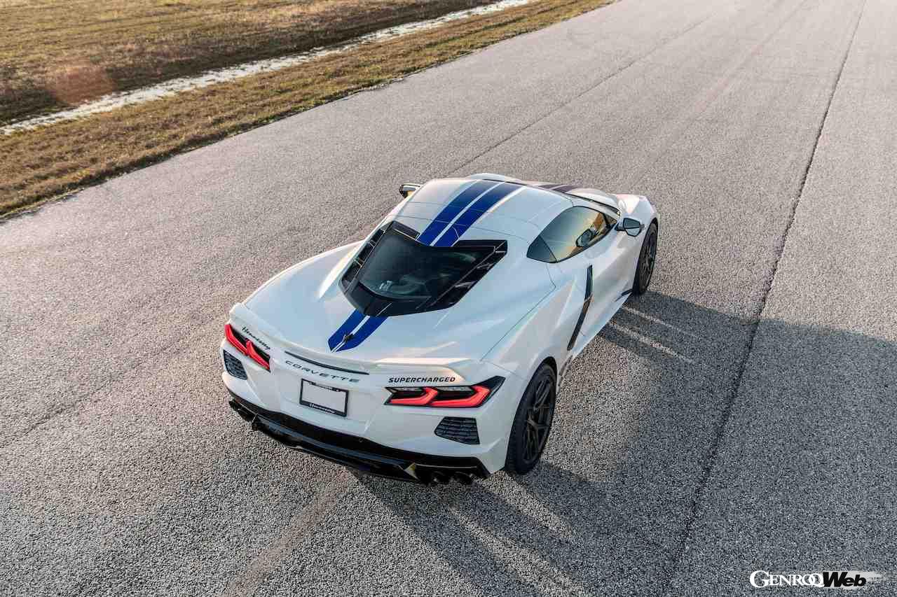 ヘネシー H700 コルベット C8 スティングレイのエクステリア。