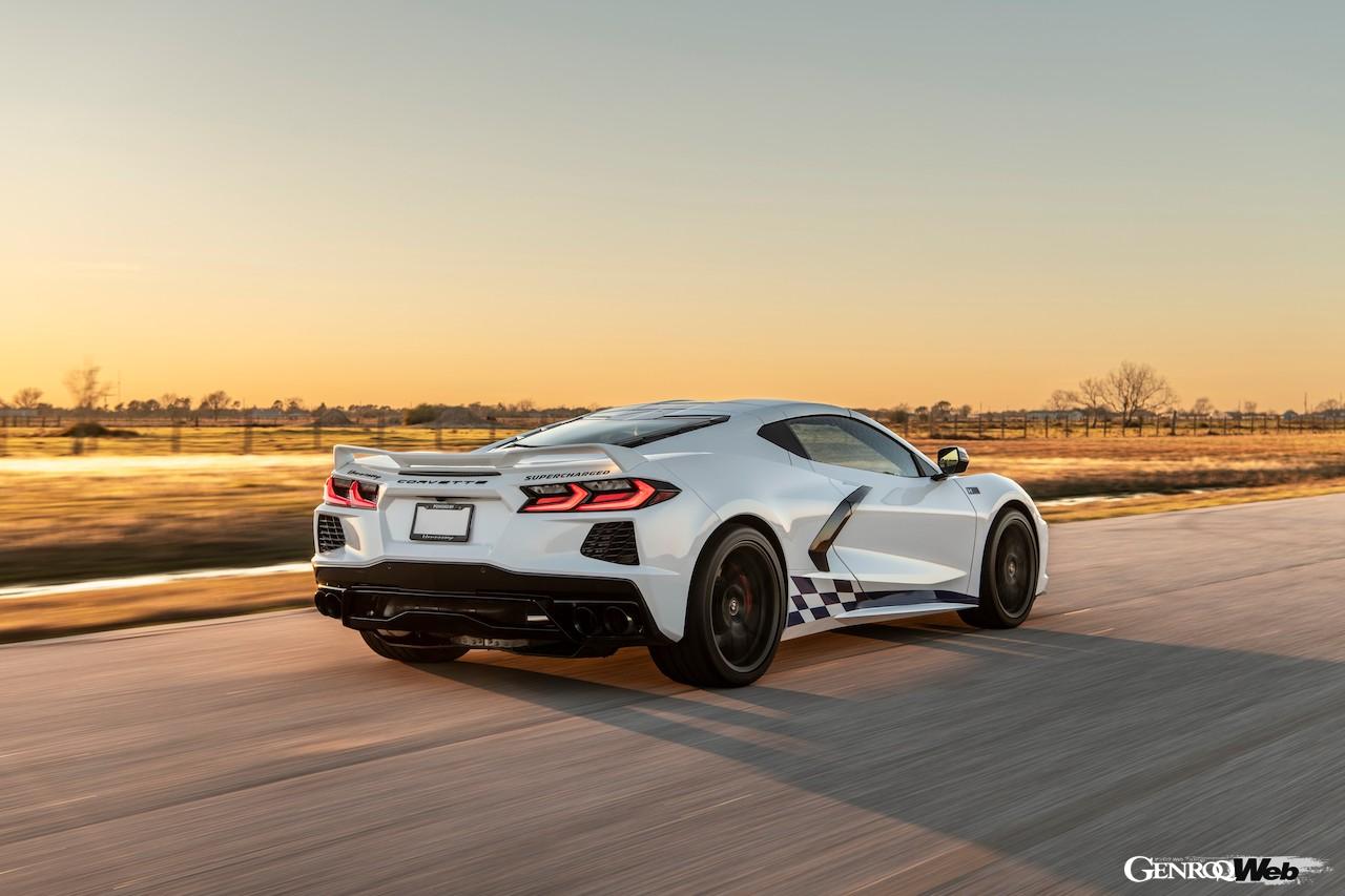 ヘネシー H700 コルベット C8 スティングレイのエクステリア。