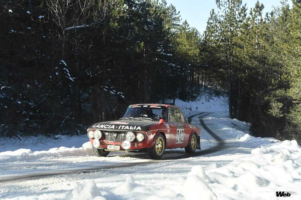 1983年までにモンテカルロに参加したラリーカーによって争われる「ラリー・モンテカルロ・ヒストリック」をランチア フルビア クーペが制した。