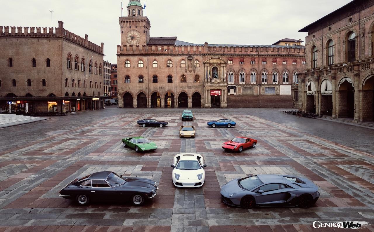 世界中の公式ランボルギーニ・クラブによって、60周年を記念した様々なドライブツアーイベントも企画されている。